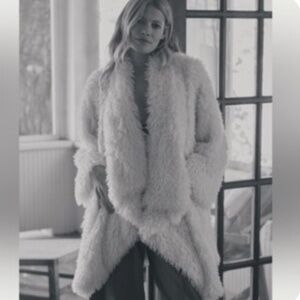 Brand New Daily Practice by Anthropologie Faux- Fur Jacket